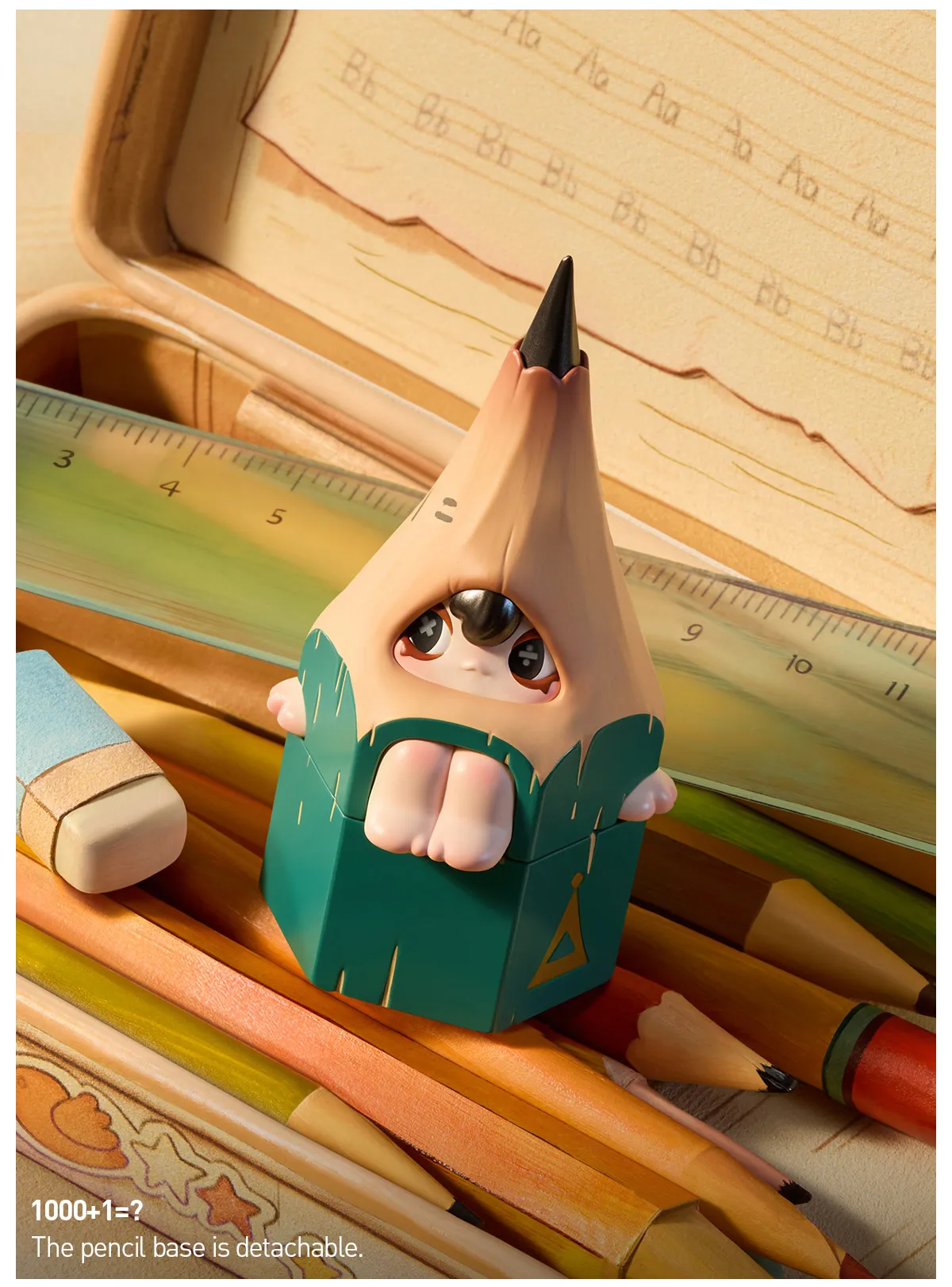 POP NOW:1001MOONS Where’s the Elephant Slide Series Figures - POP MART ...