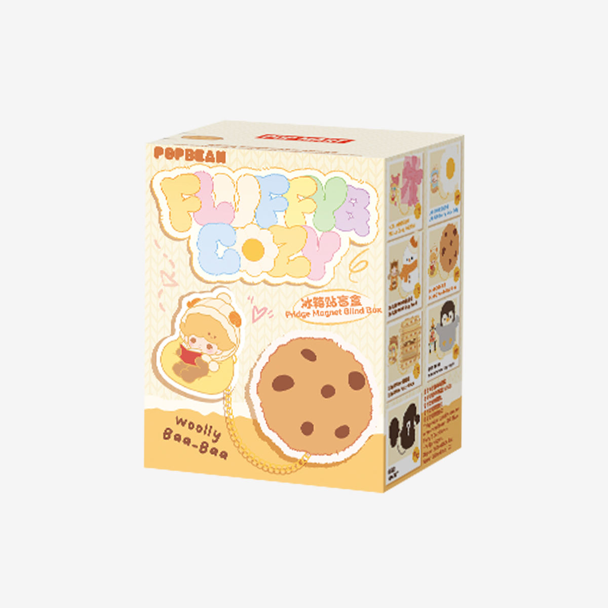POP BEAN Fluffy & Cozy Series-Fridge Magnet Blind Box - POP MART