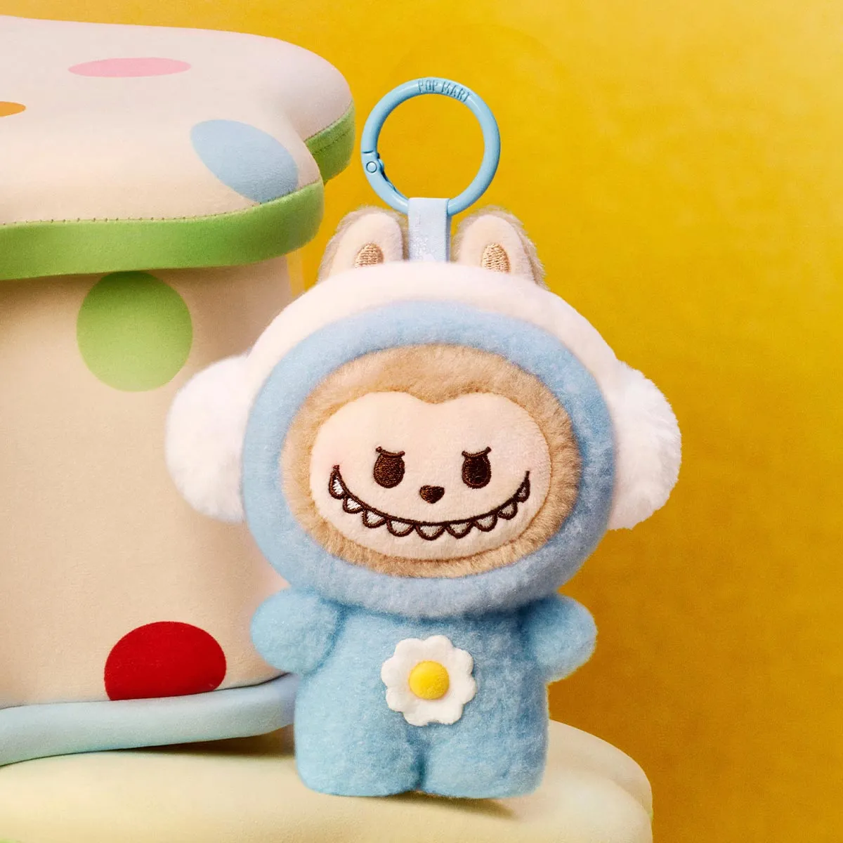 POP BEAN Fluffy & Cozy Series-Plush Pendant Blind Box - POP MART 