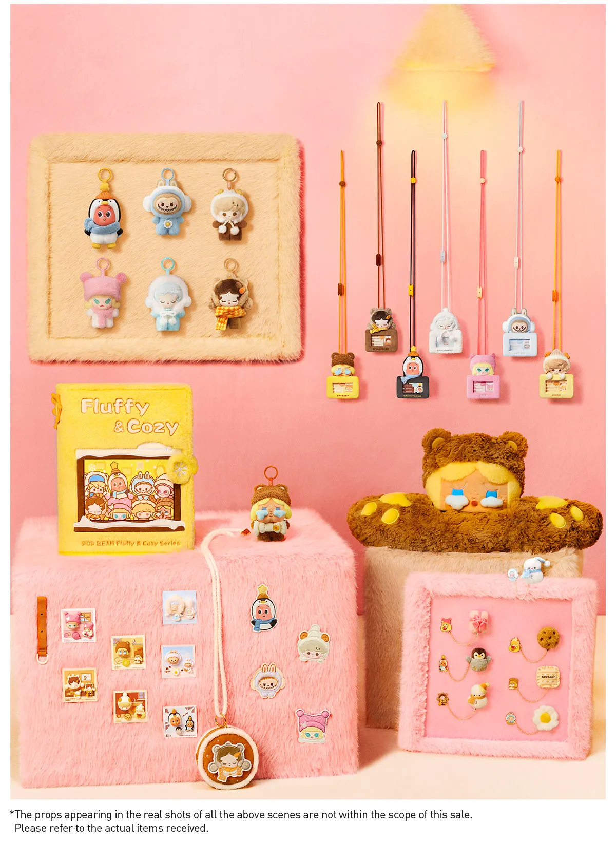 POP BEAN Fluffy & Cozy Series-Plush Pendant Blind Box - POP MART ...