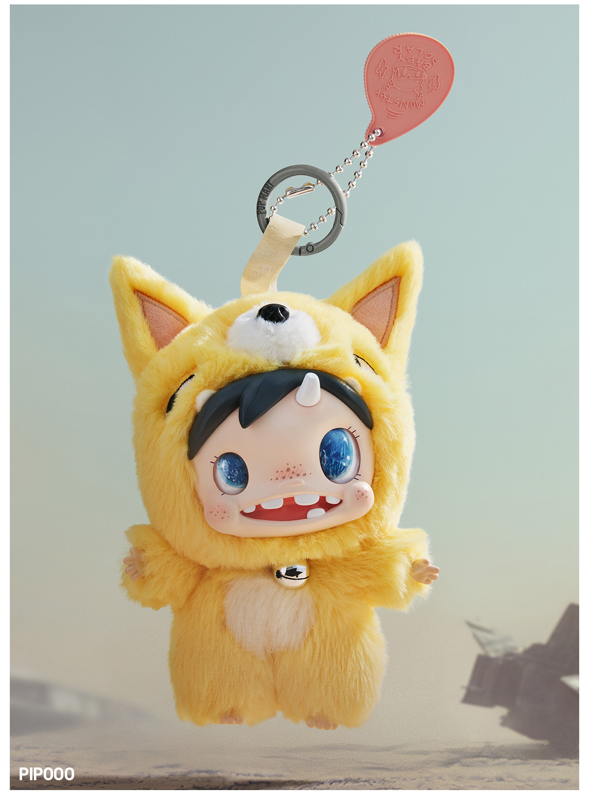 POLAR-Monster Baby Collection Series Plush Pendant Ver.1 - POP