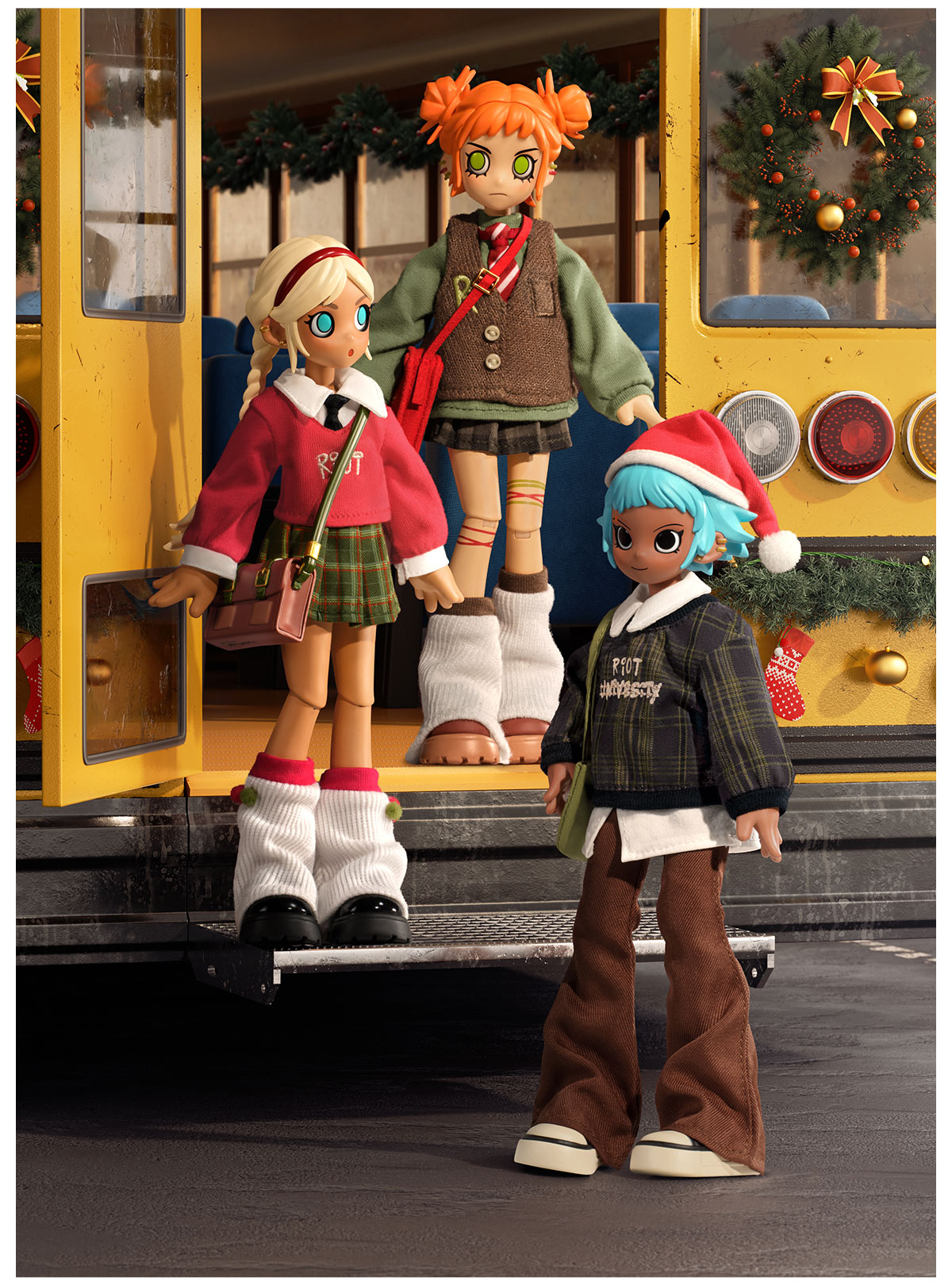 Peach Riot Winter Break OOTD Series 1/8 Action Figure