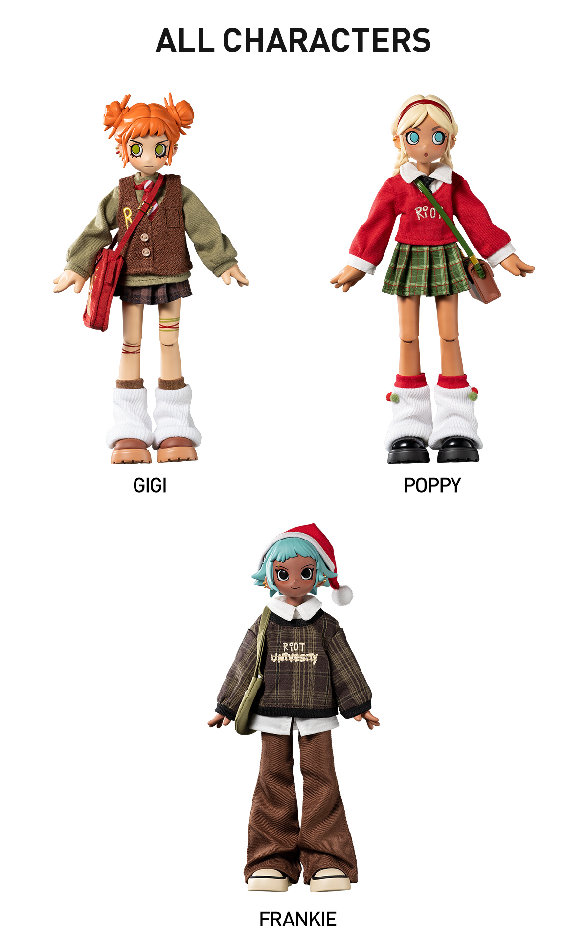 Peach Riot Winter Break OOTD Series 1/8 Action Figure - POP MART