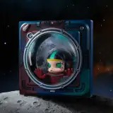 POP MART-MEGA SPACE MOLLY Hello, Moon "IN SPACE" 3D Painting - Banner 2