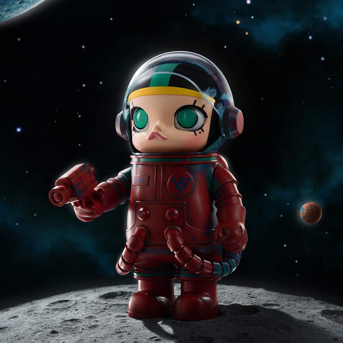 MEGASPACEMOLLY 400%HELLOMOON 【新品未開封】 MEGA SPACE MOLLY 400% Hello,Moon - POP MART (United States)
