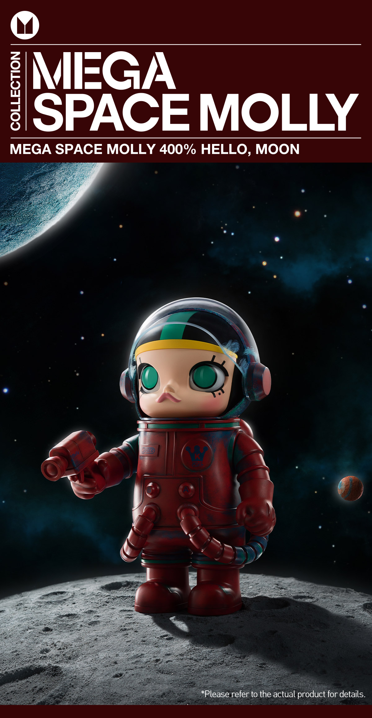 その他 SPACE MOLLY MEGA COLLECTION 400% popmart MEGA SPACE MOLLY 400% Hello,Moon - POP MART (United States)