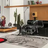 POP MART-MEGA SPACE MOLLY Hello, Moon Art Rug - Banner 1
