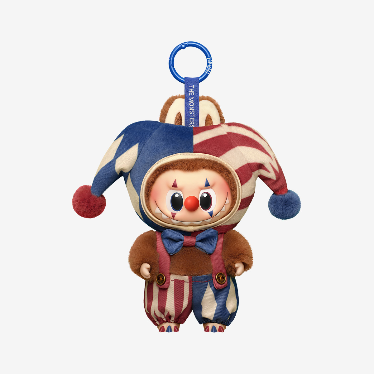 POPMART WHY SO SERIOUS ラブブ WHY SO SERIOUS Series-Vinyl Plush Pendant Blind Box - POP MART