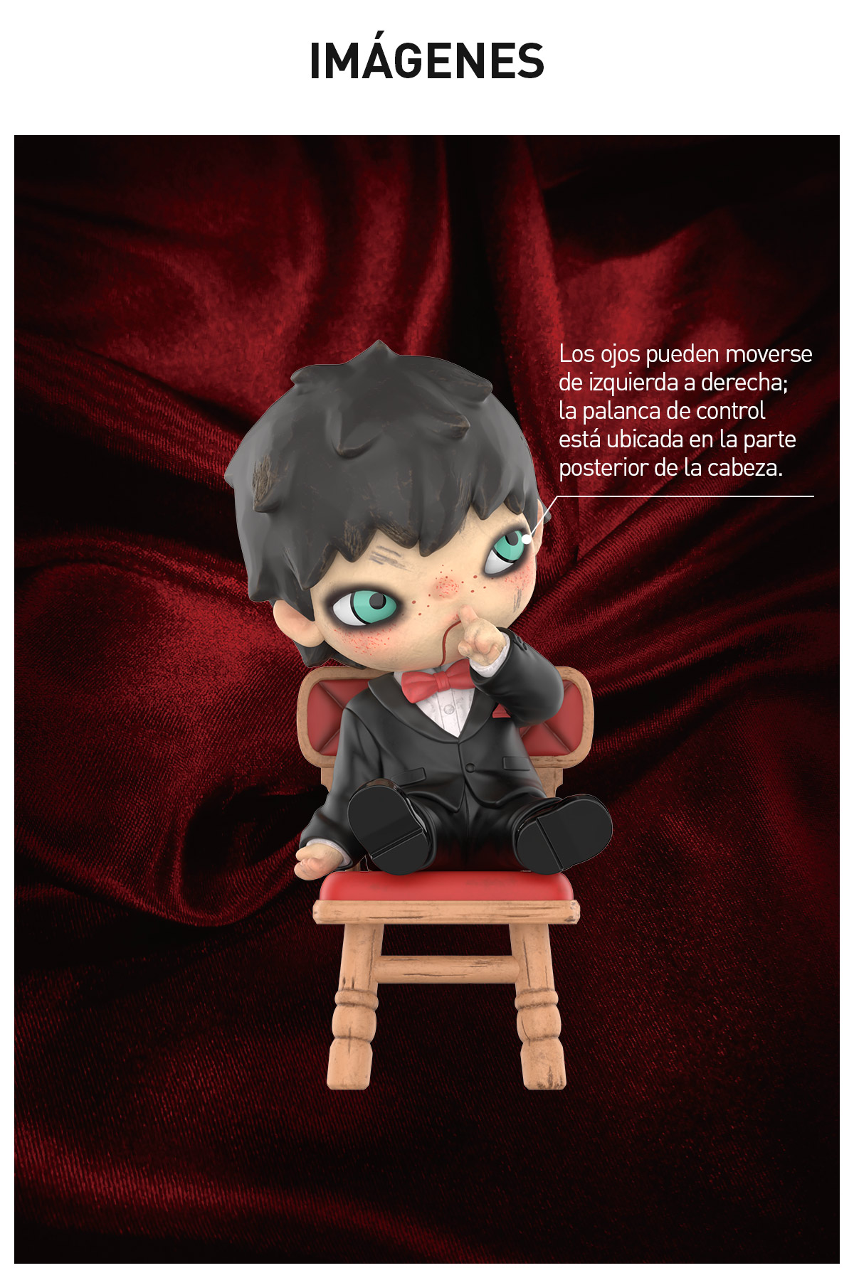 Hirono × Dead Silence Figura - POP MART (Mexico)