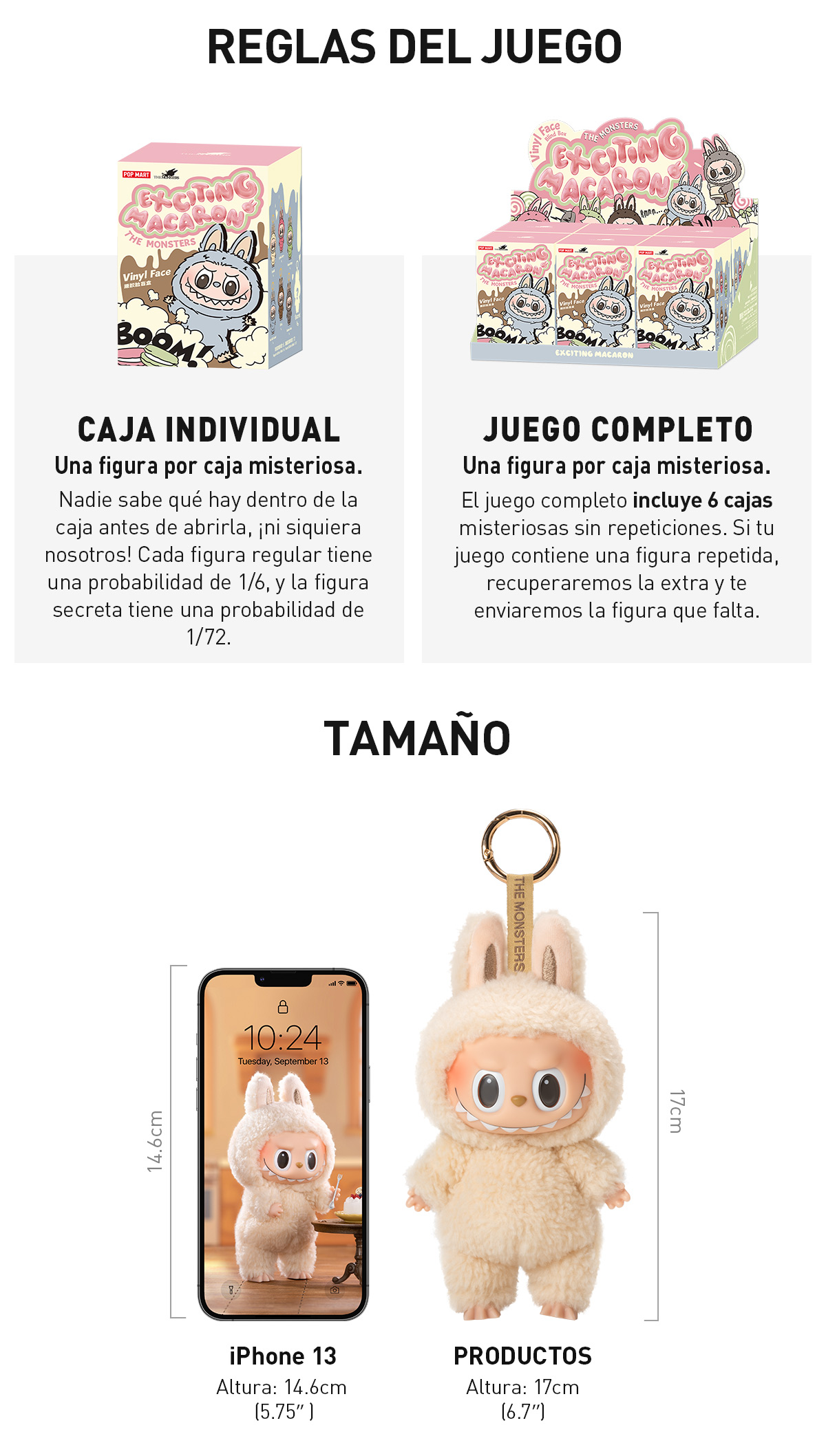 POP NOW:THE MONSTERS - Tasty Macarons Vinyl Face Blind Box - POP