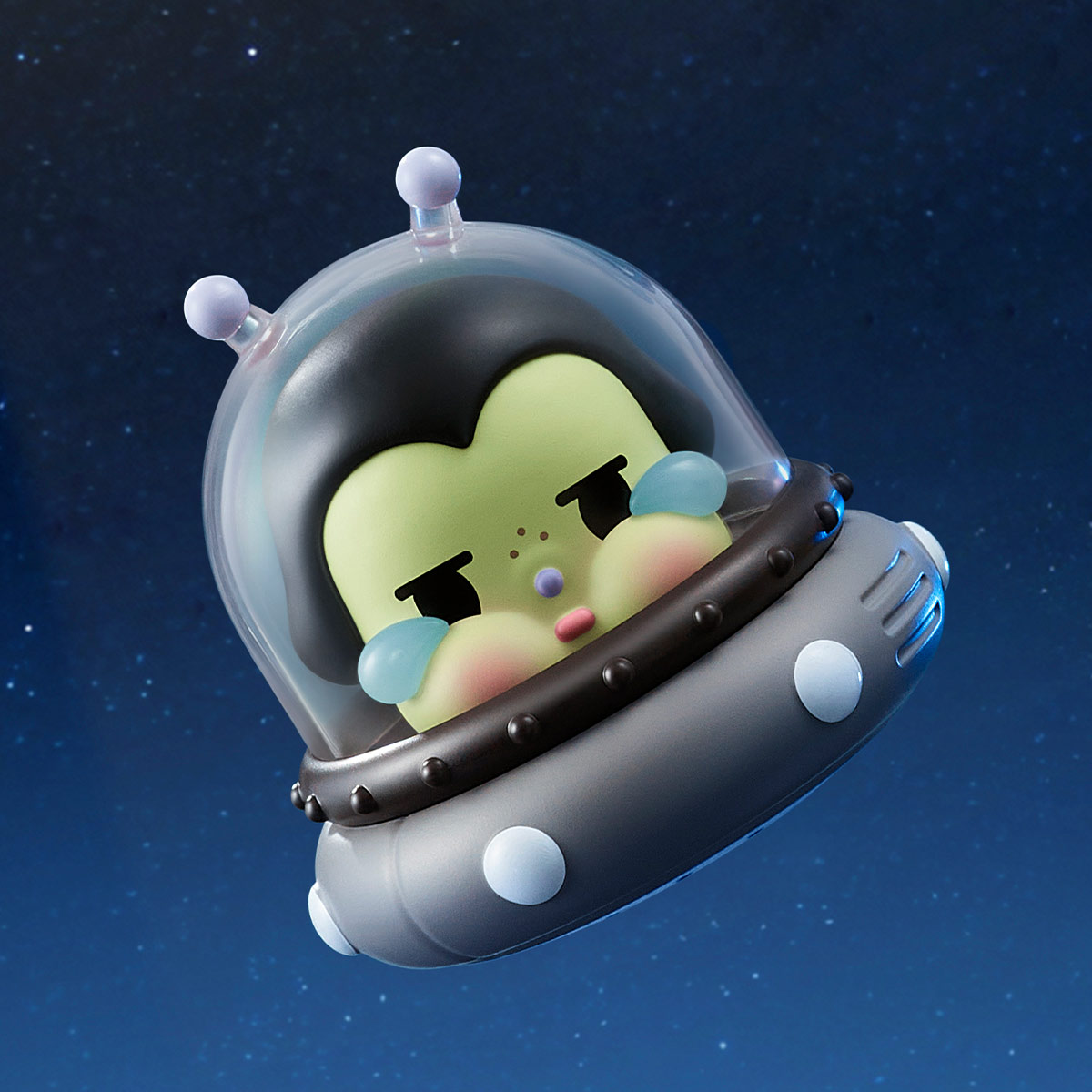 CRYBABY CRYING TO THE MOON-SITTING SERIES FIGURES - POP MART