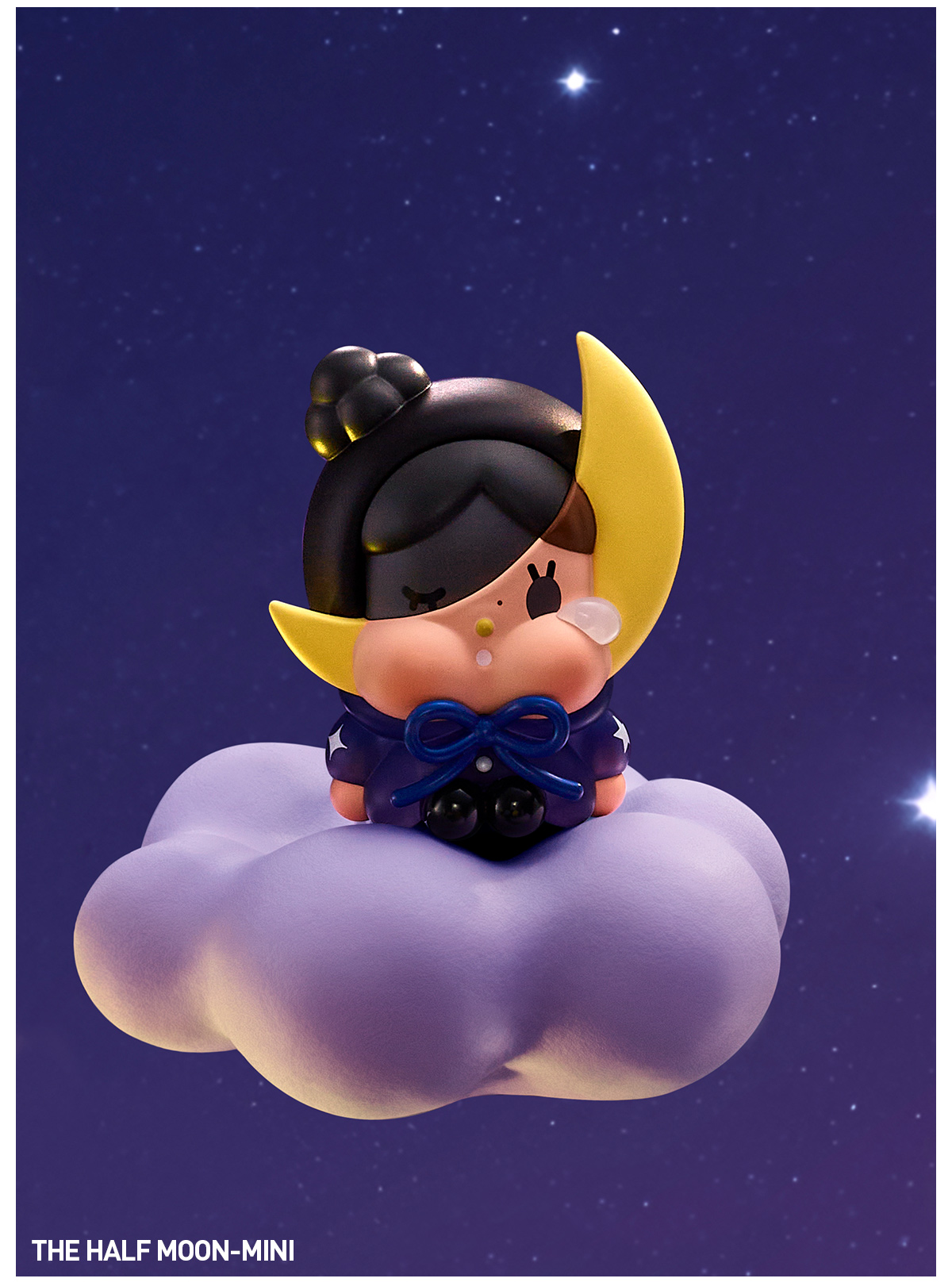 CRYBABY CRYING TO THE MOON-SITTING SERIES FIGURES|POP MART US Official