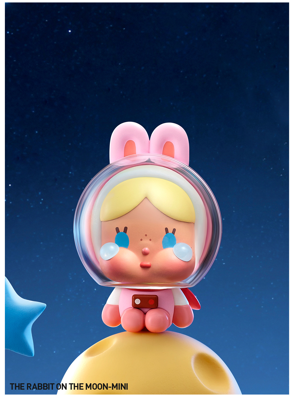 CRYBABY CRYING TO THE MOON-SITTING SERIES FIGURES - POP MART