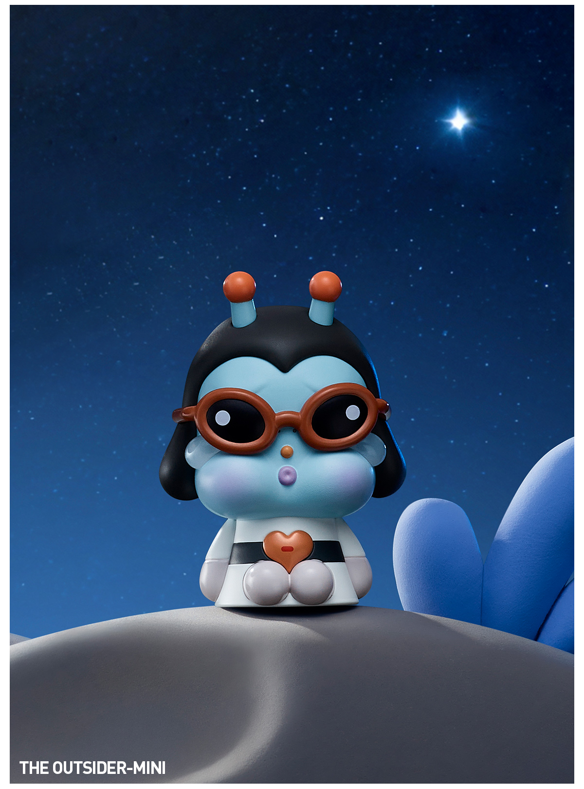 CRYBABY CRYING TO THE MOON-SITTING SERIES FIGURES - POP MART