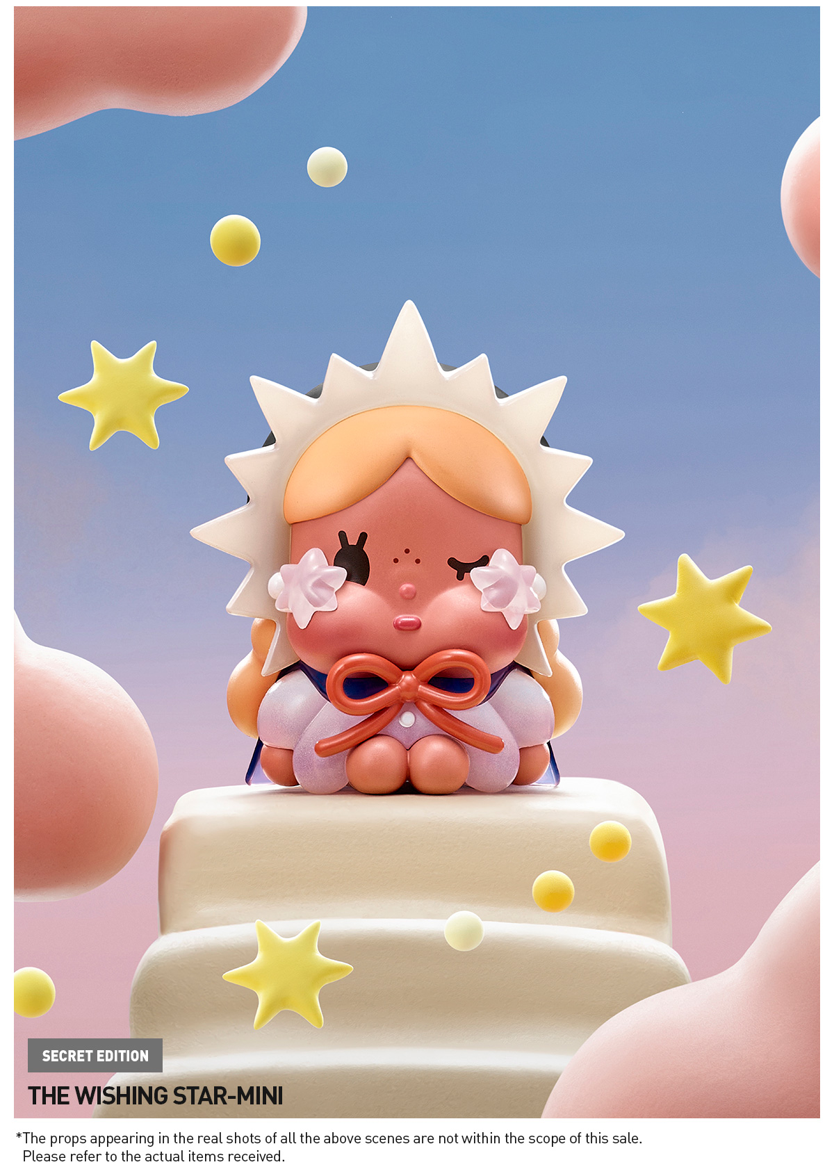 CRYBABY CRYING TO THE MOON-SITTING SERIES FIGURES - POP MART
