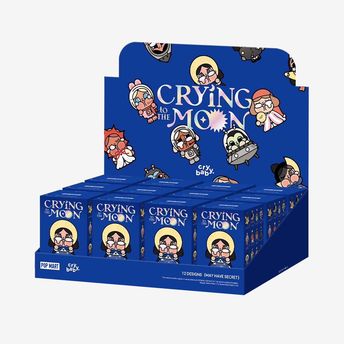 POPMART crybaby cryingmoon ボックス CRYBABY CRYING TO THE MOON SERIES FIGURES - POP MART (United States)