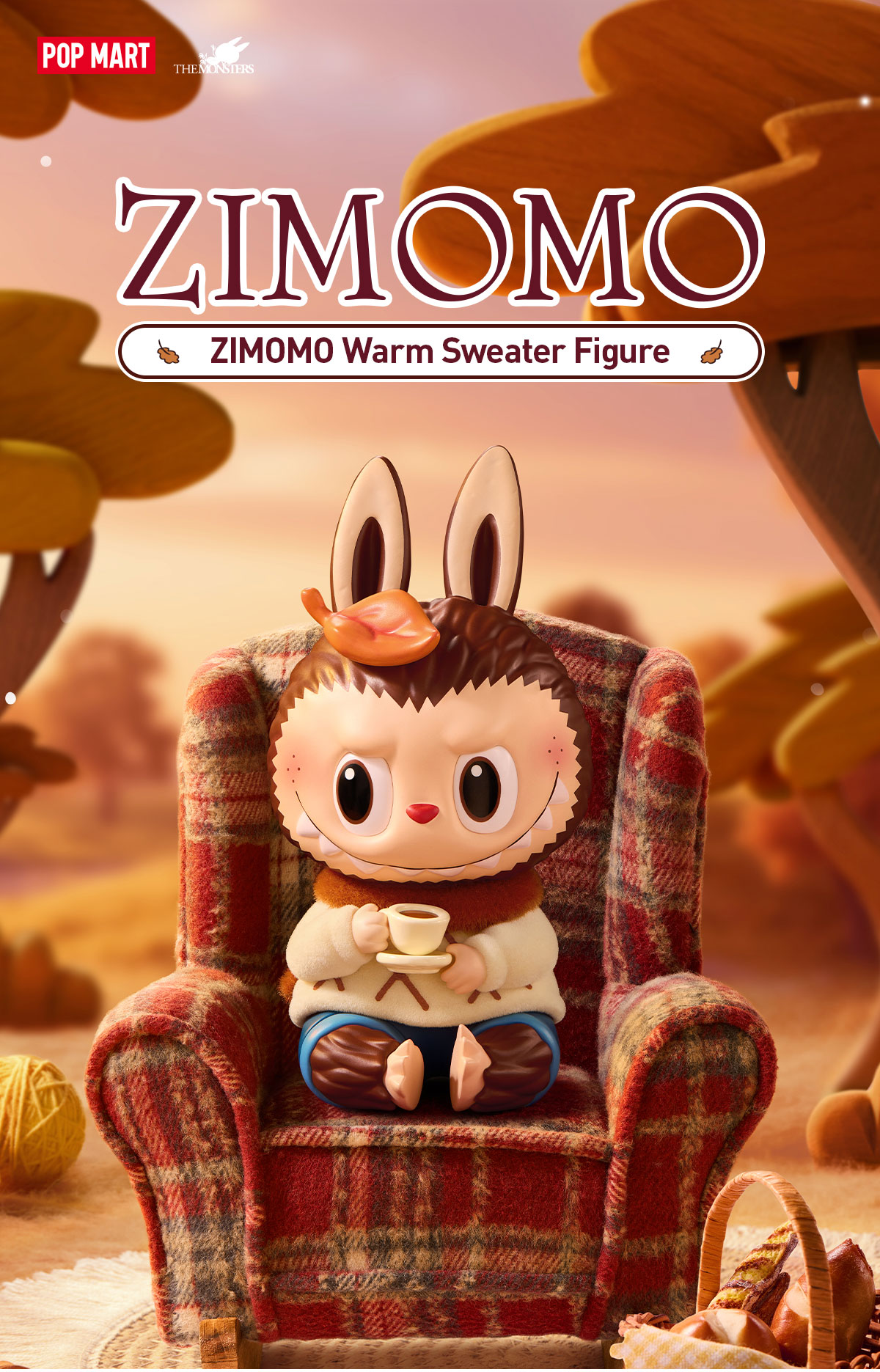ZIMOMO Warm Sweater Figure - POP MART (United States)