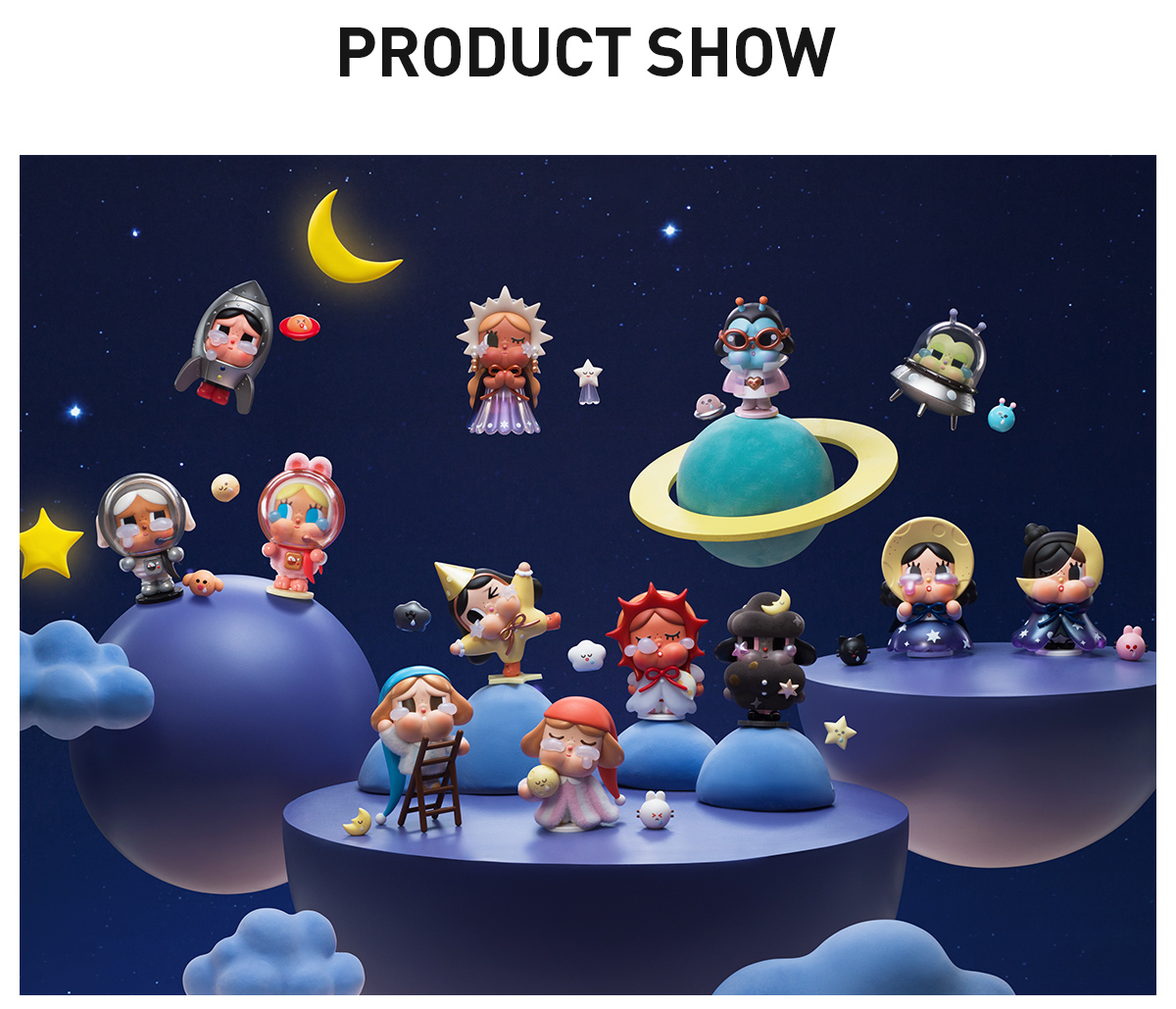POP NOW:CRYBABY CRYING TO THE MOON SERIES FIGURES - POP MART (Canada)