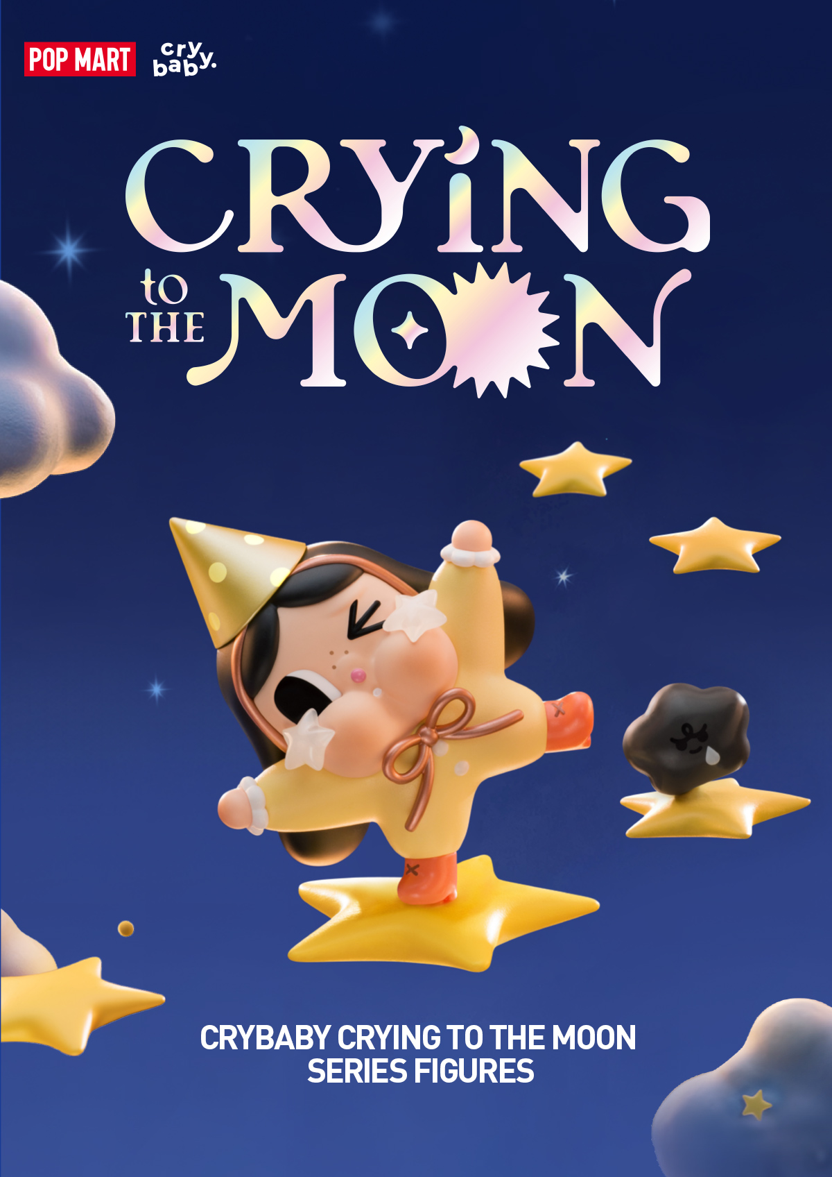 【シークレット】Crying to the Moon - Cry Baby POP NOW:CRYBABY CRYING TO THE MOON SERIES FIGURES - POP MART (Canada)