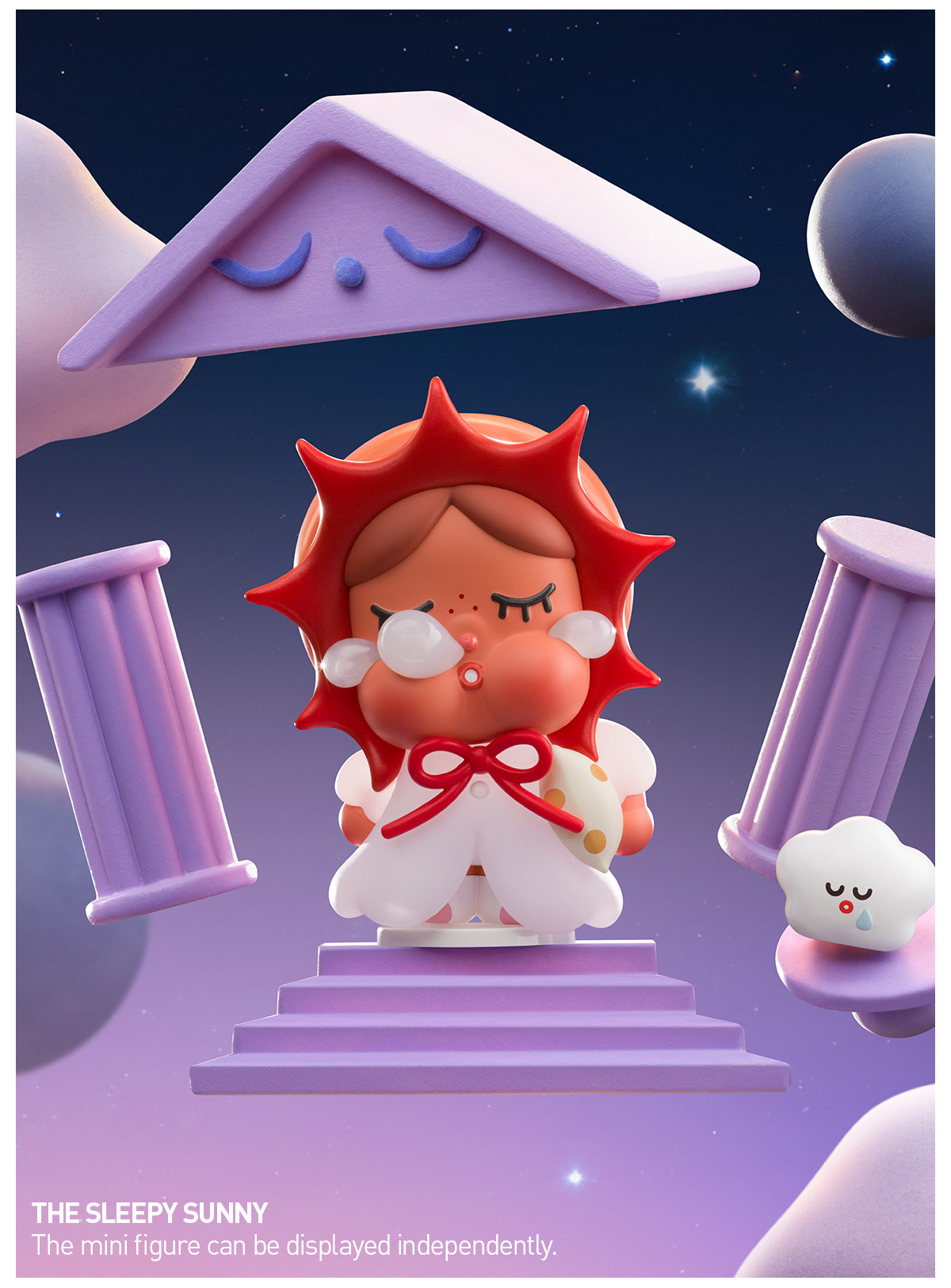 POP NOW:CRYBABY CRYING TO THE MOON SERIES FIGURES - POP MART