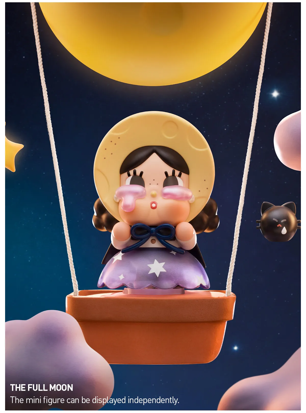 POP NOW:CRYBABY CRYING TO THE MOON SERIES FIGURES - POP MART 