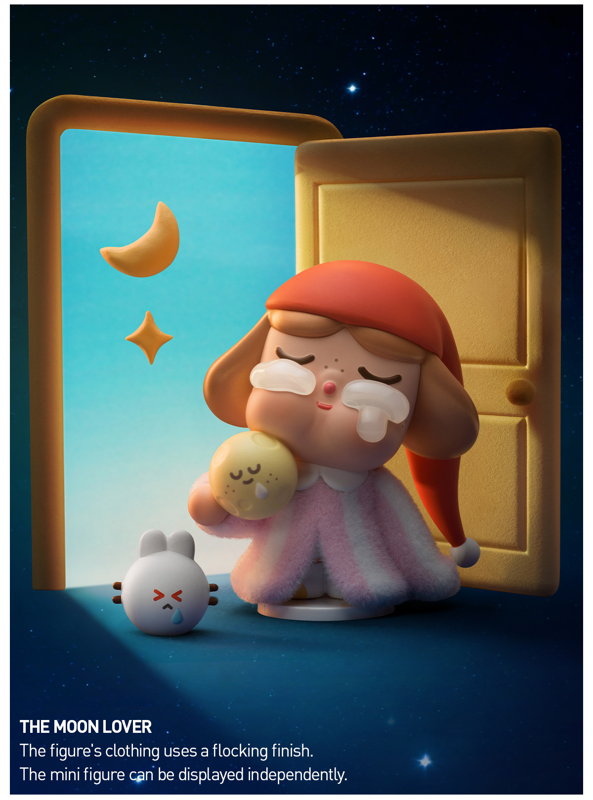 POP NOW:CRYBABY CRYING TO THE MOON SERIES FIGURES - POP MART