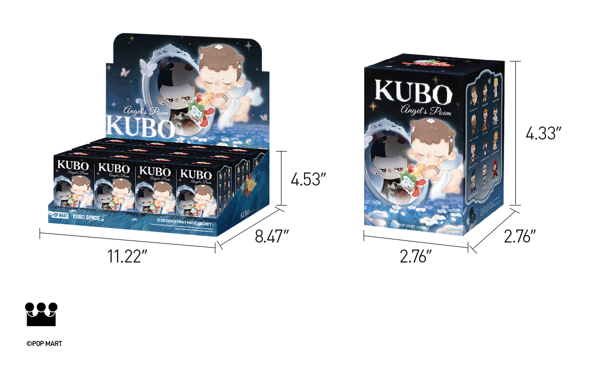 POP NOW:KUBO Angel's Poem Series Figures - POP MART (United States)