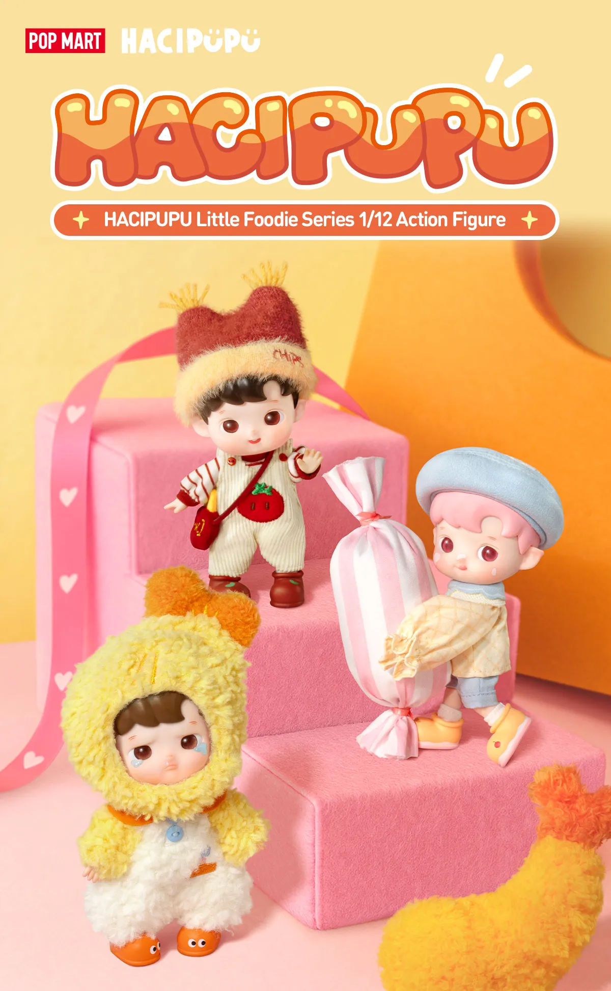 HACIPUPU Little Foodie Series 1/12 Action Figure - POP MART 