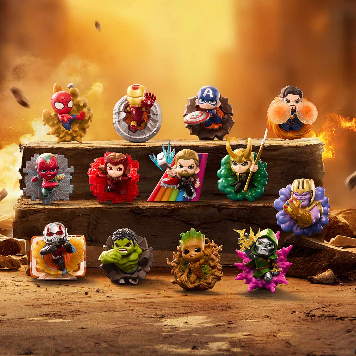 Marvel Across the Infinite シーリズ Marvel Across the Infinite Series Figures - POP MART (United States)