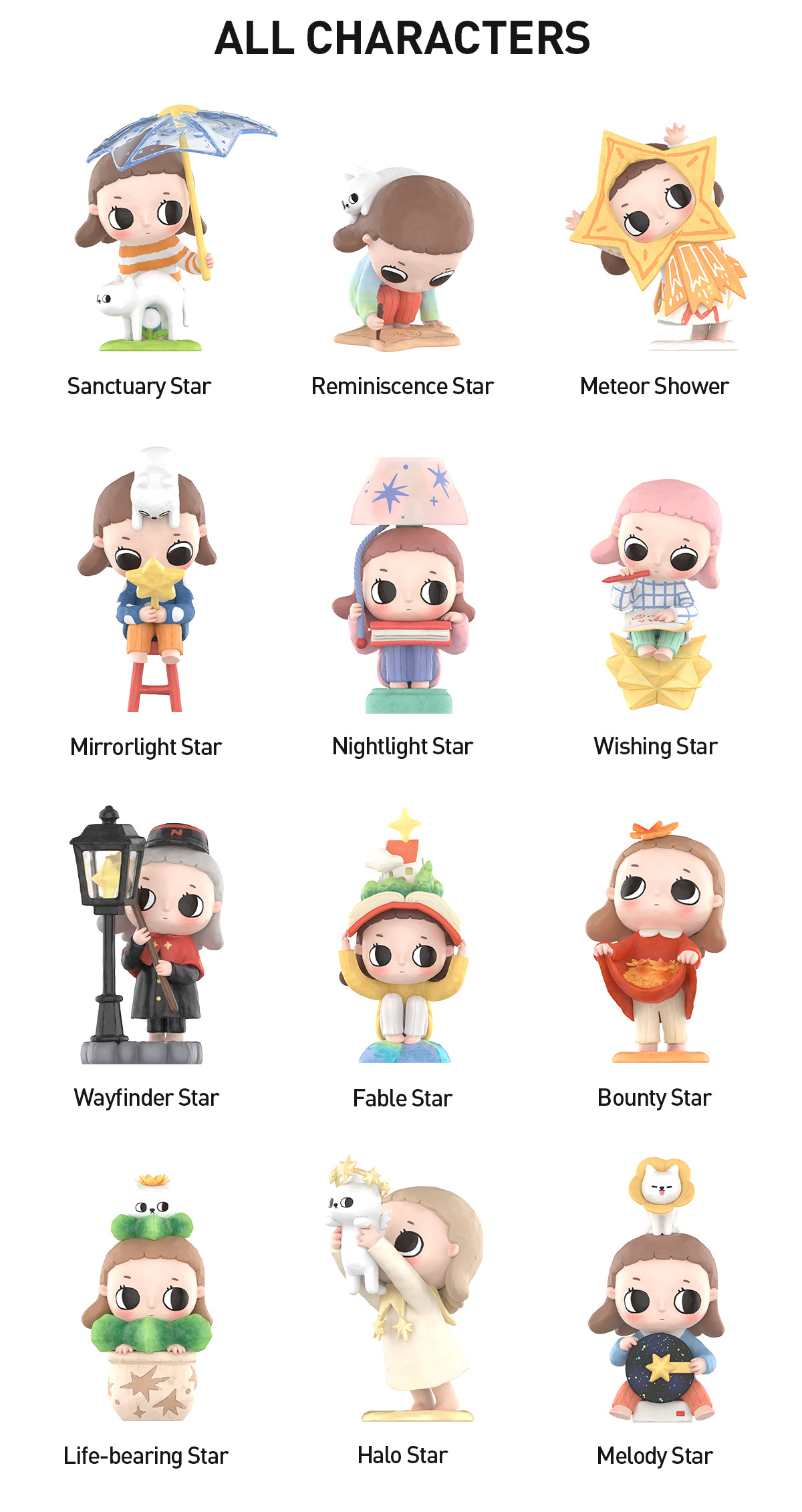 Nyota We are All Stars Series Figures|POP MART US Official