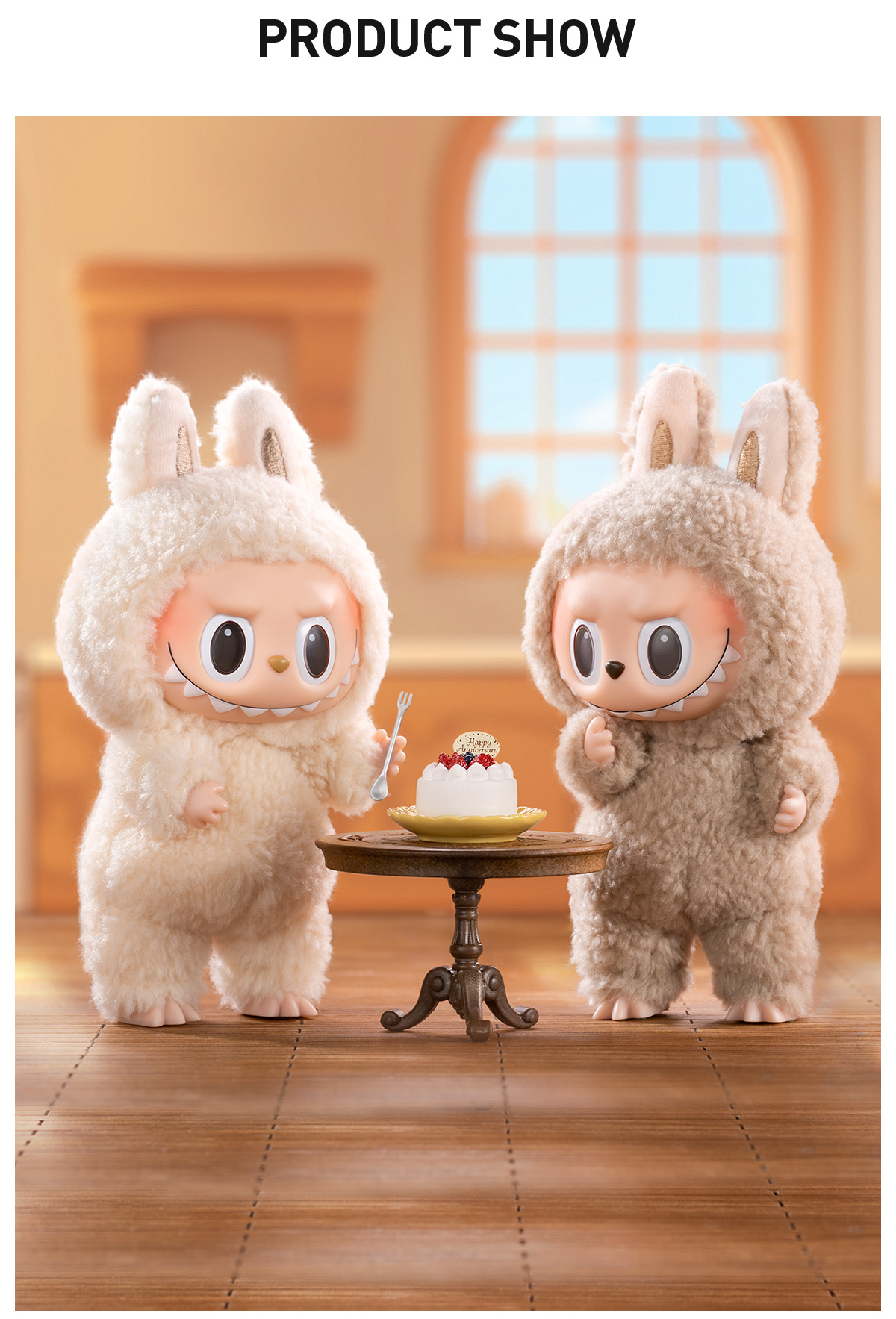 4箱　POPMART MONSTERS Exciting Macaron ラブブ THE MONSTERS Exciting Macaron Stuffed toy series assorted box POP