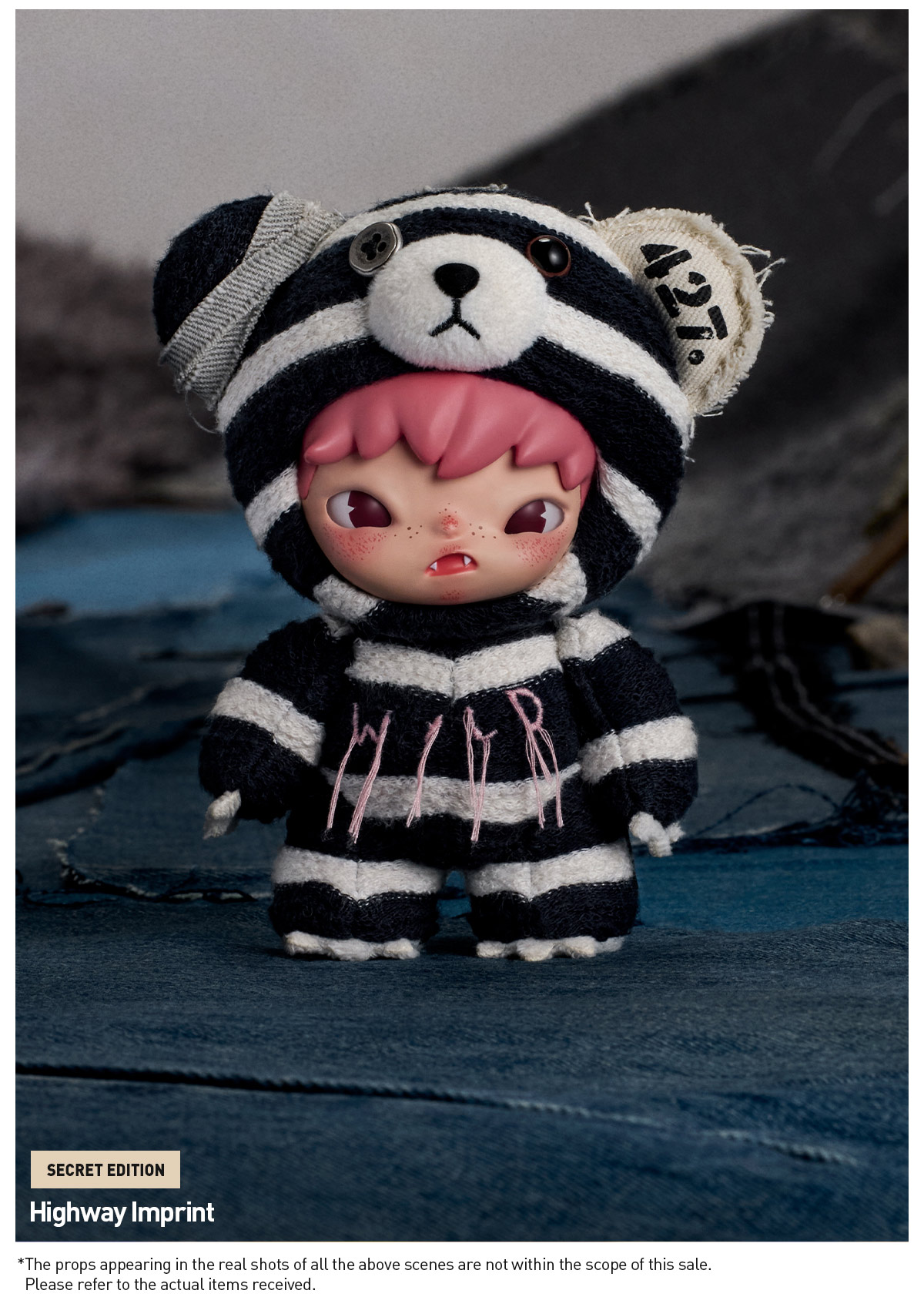 POP NOW:Hirono Road Journal Series-Plush Doll Pendant Blind Box