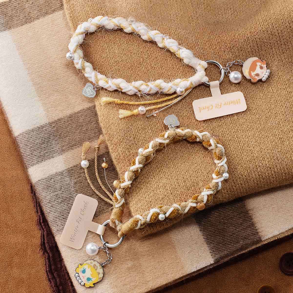 新品❣️BabyMollyWinterFit Checkペンダントアソートボックス Baby Molly Winter Fit Check Series-Vinyl Plush Pendant Blind Box