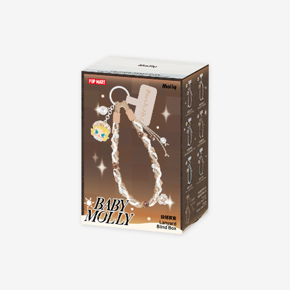 POPMART MOLLY ストラップ Baby Molly Winter Fit Check Series-Lanyard Blind Box - POP MART
