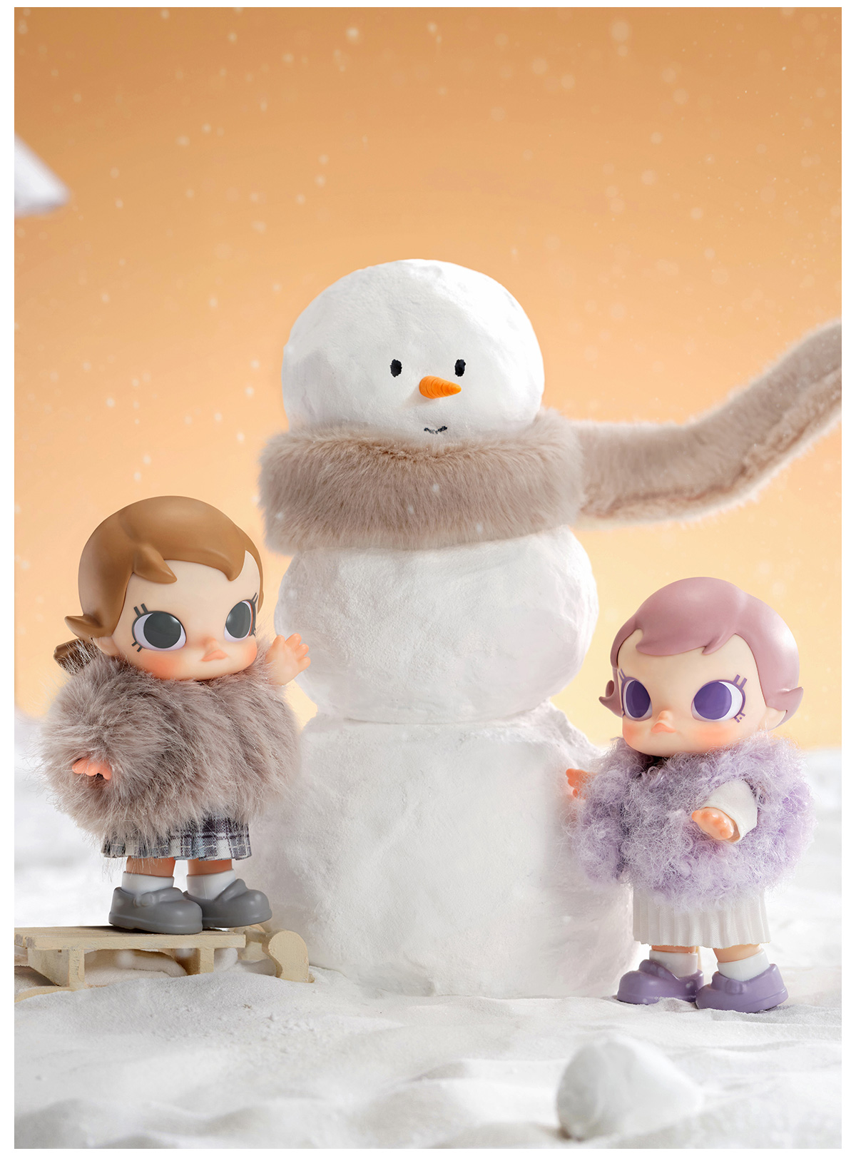 POP NOW:Baby Molly Winter Fit Check Series-Vinyl Plush Pendant