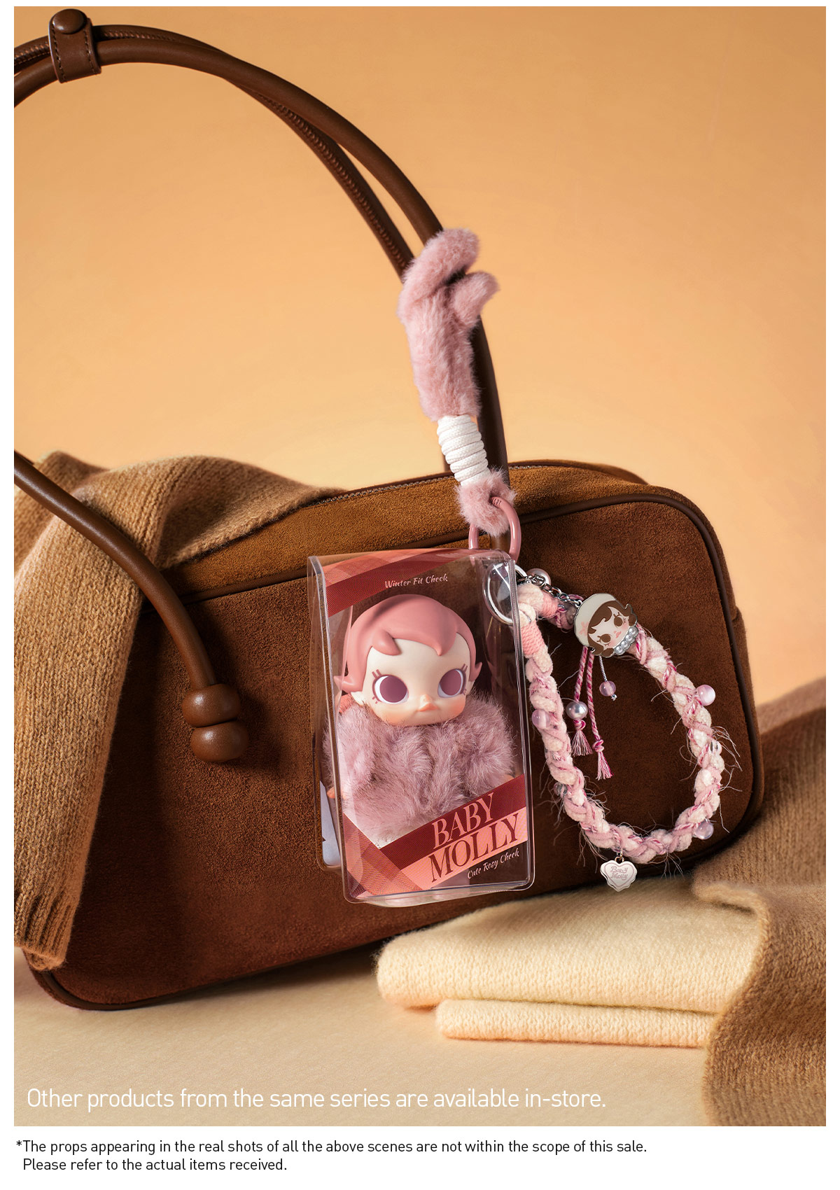 POP NOW:Baby Molly Winter Fit Check Series-Vinyl Plush Pendant