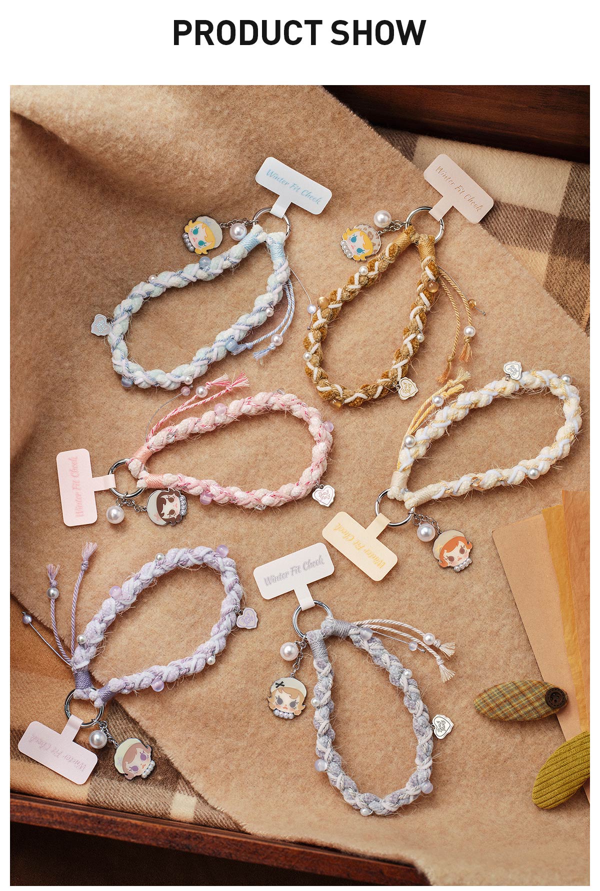 POP NOW:Baby Molly Winter Fit Check Series-Lanyard Blind Box - POP