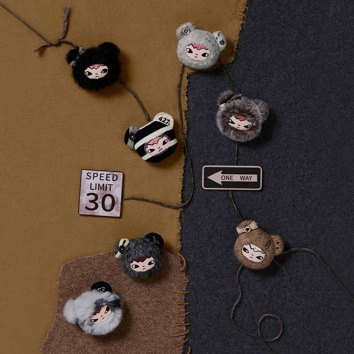 Hirono Road Journal Series-Fridge Magnet Blind Box - POP MART