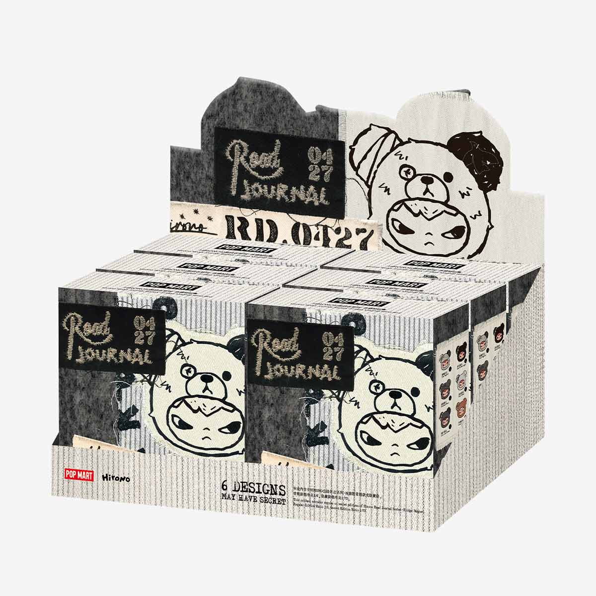 Hirono Road Journal Series-Fridge Magnet Blind Box - POP MART