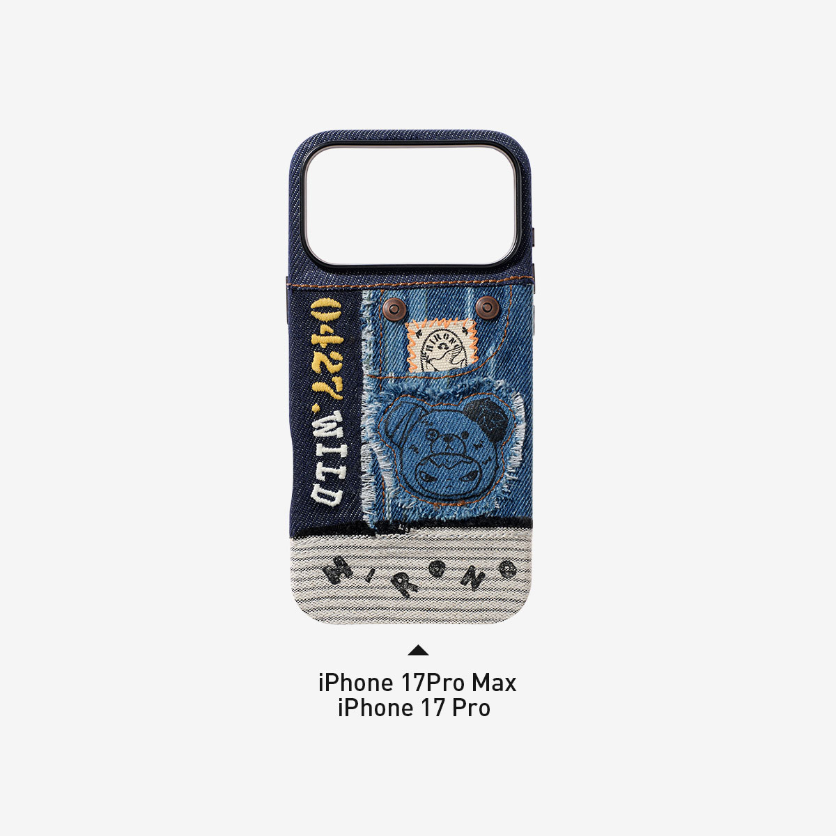 Hirono Road Journal Series-Patchwork Phone Case - POP MART (United