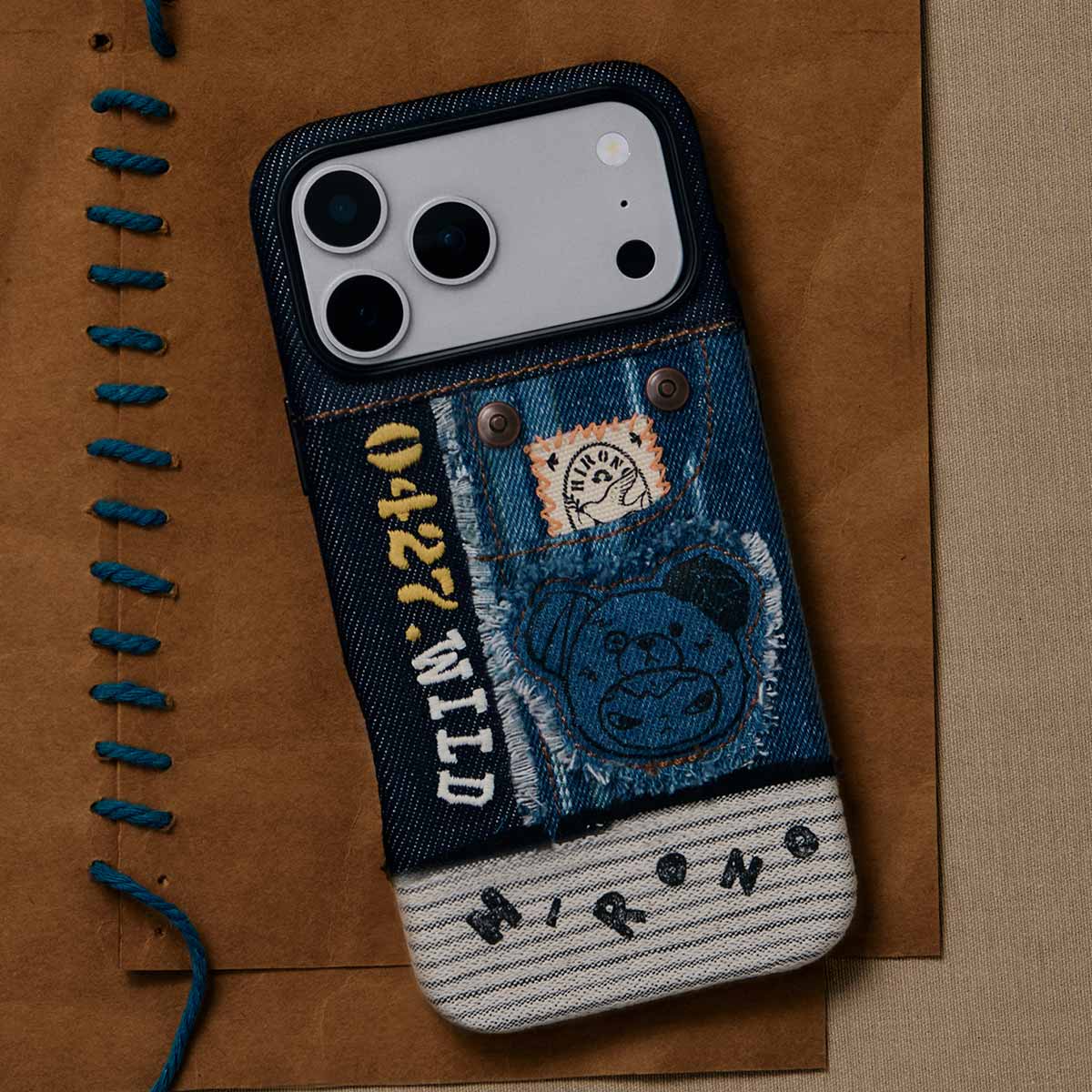 Hirono Road Journal Series-Patchwork Phone Case - POP MART (United