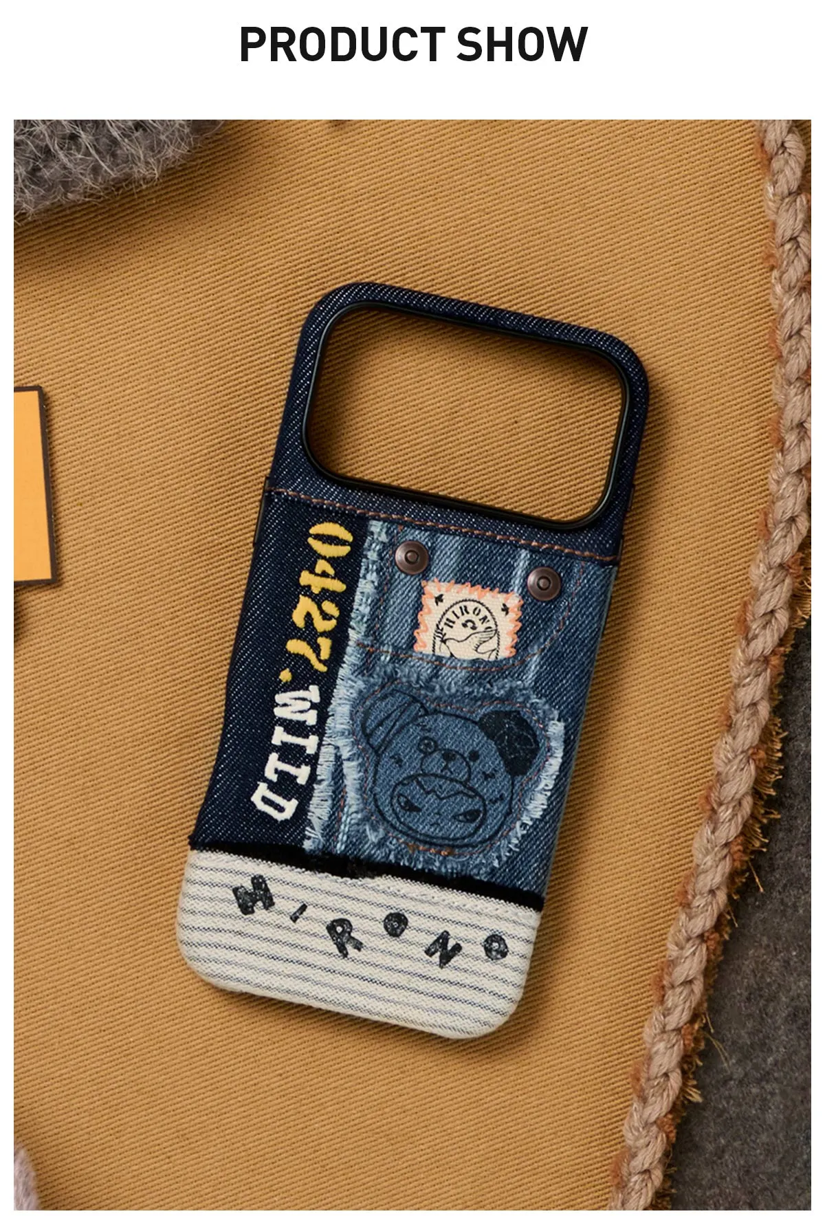 Hirono Road Journal Series-Patchwork Phone Case - POP MART (United States) Hirono Road Journal Series-Patchwork Phone Case - POP MART (United States)