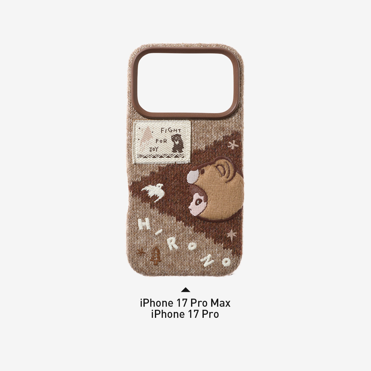 Hirono Road Journal Series-Knitted Phone Case - POP MART (United