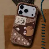 POP MART-HIRONO -Colección "Bitácoras de Viaje" Funda de Celular Tejida para iPhone - Banner 2