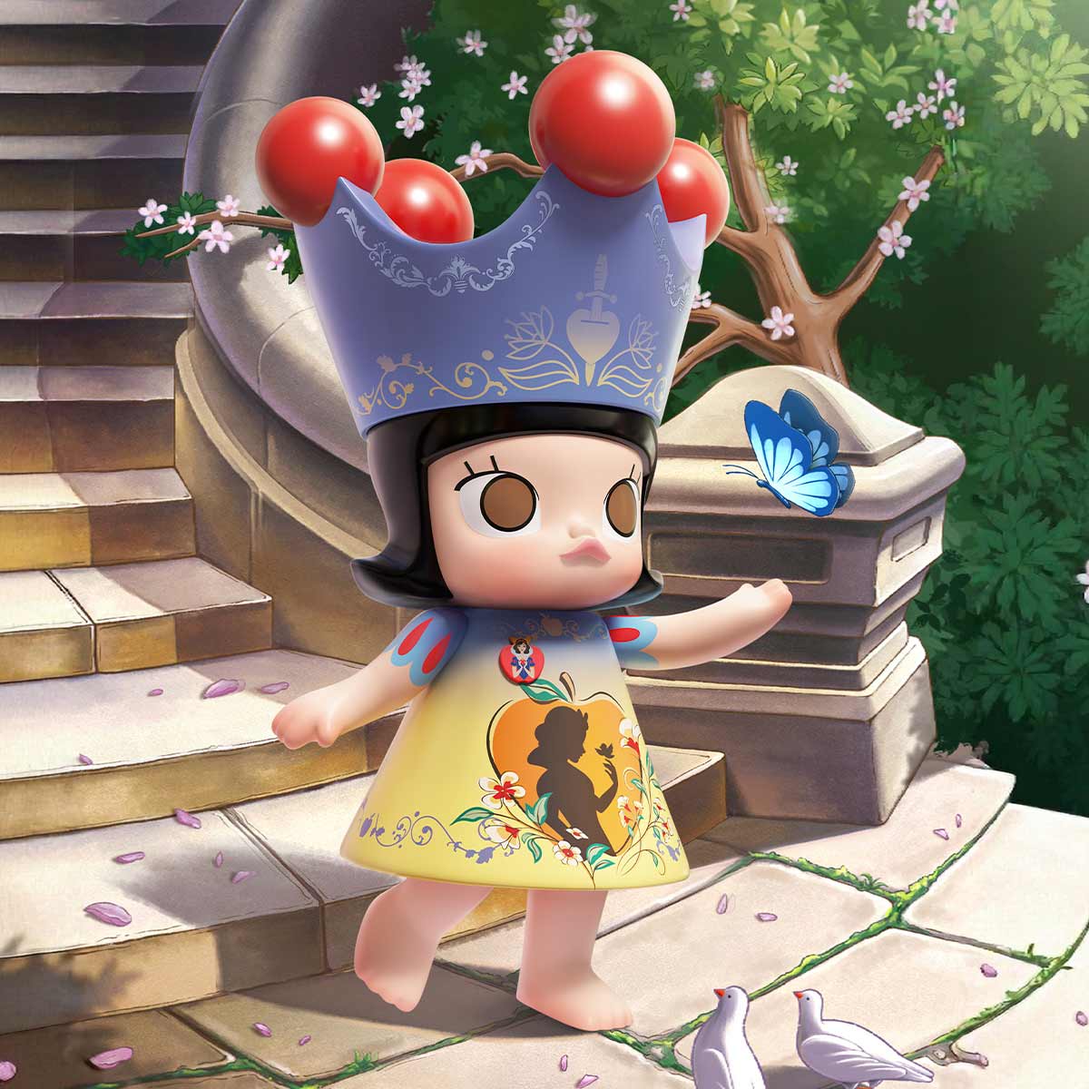 SF・ファンタジー・ホラー MEGA  MOLLY 400%  White POPMART MEGA ROYAL MOLLY 400% Snow White - POP MART (Canada)