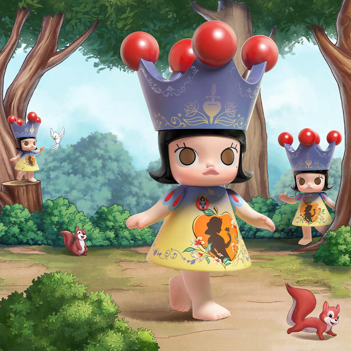 MEGA ROYAL MOLLY 400% Snow White - POP MART (Canada) MEGA ROYAL MOLLY 400% Snow White - POP MART (Canada)