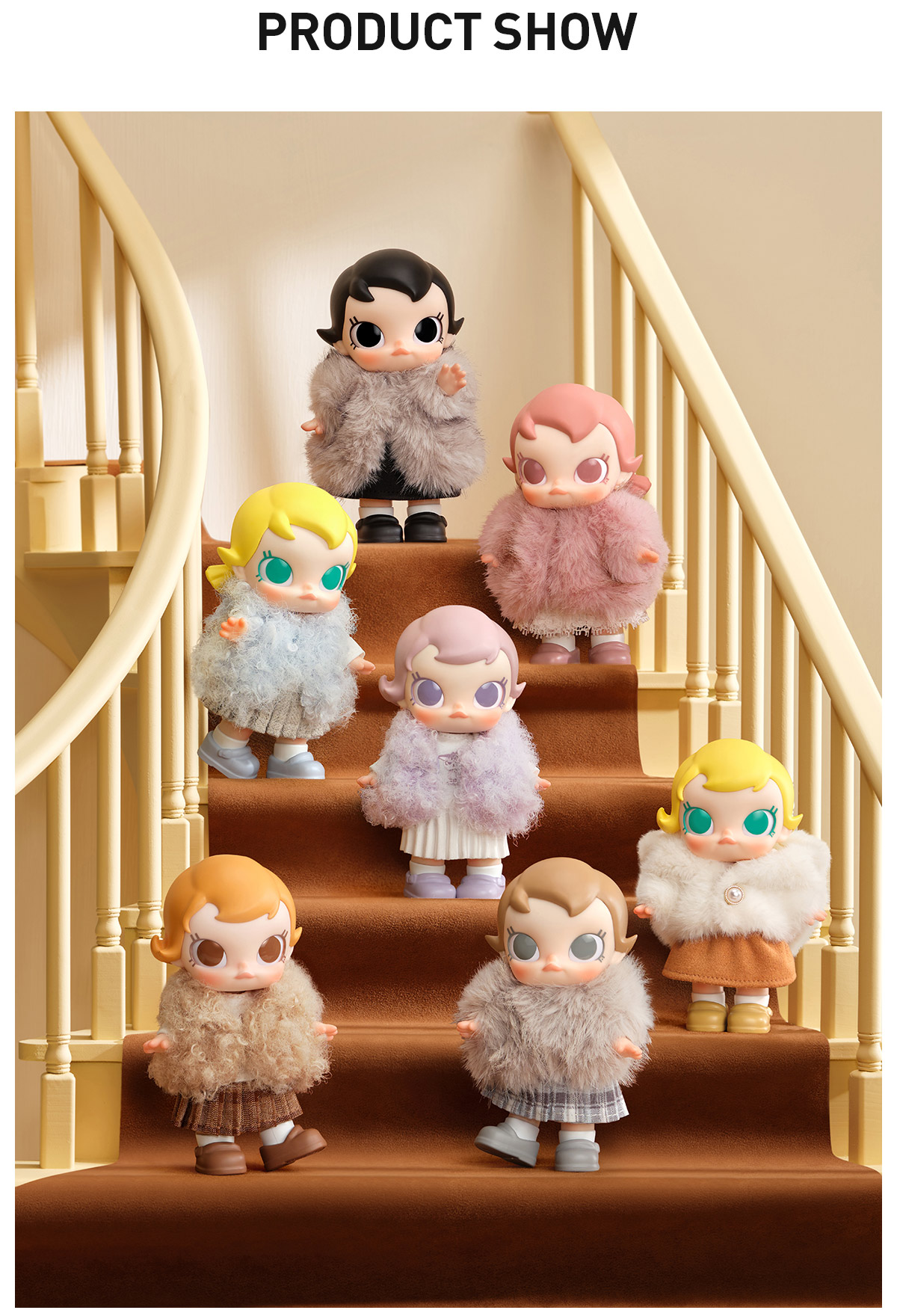 Baby Molly Winter Fit Check Series-Vinyl Plush Pendant Blind Box