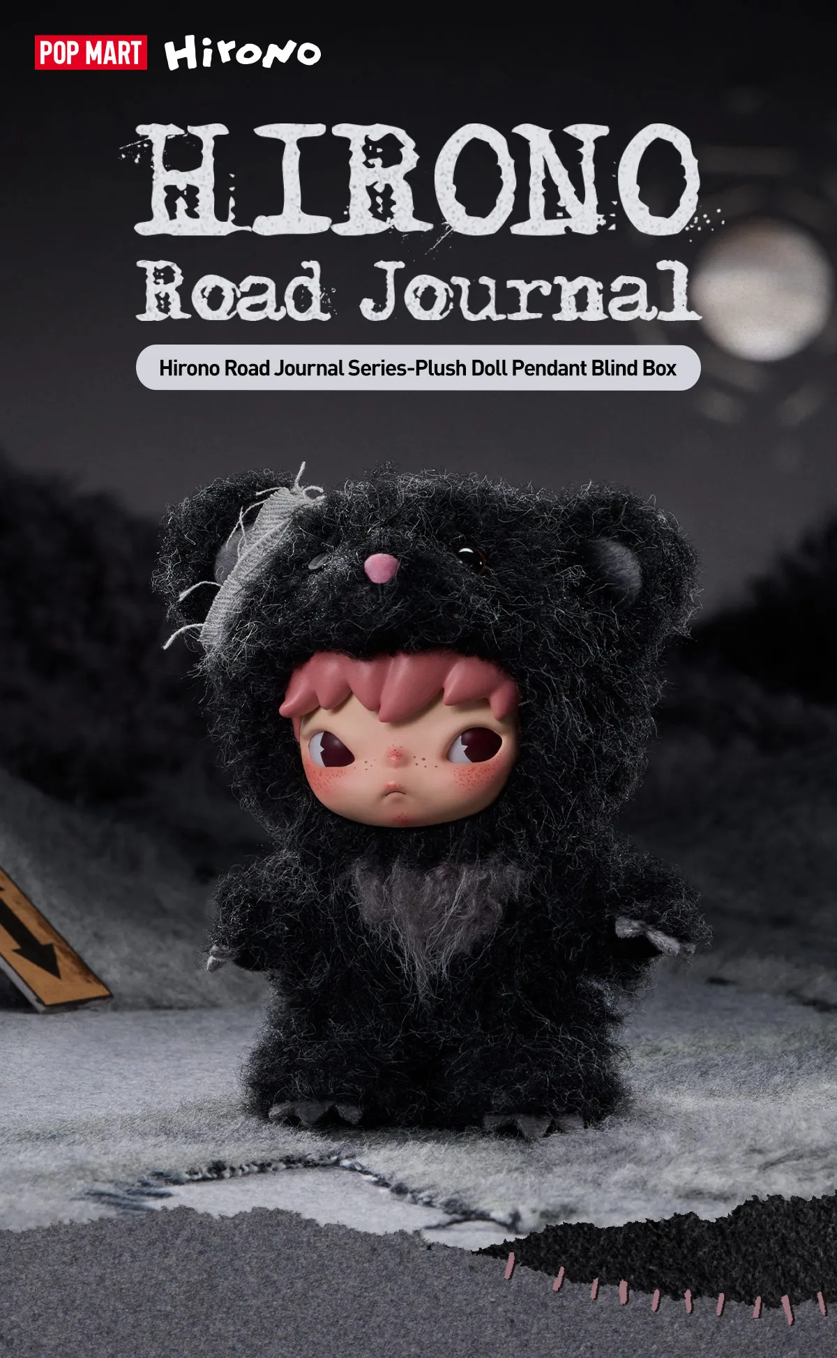 Hirono Road Journal Series-Plush Doll Pendant 9 format,webp