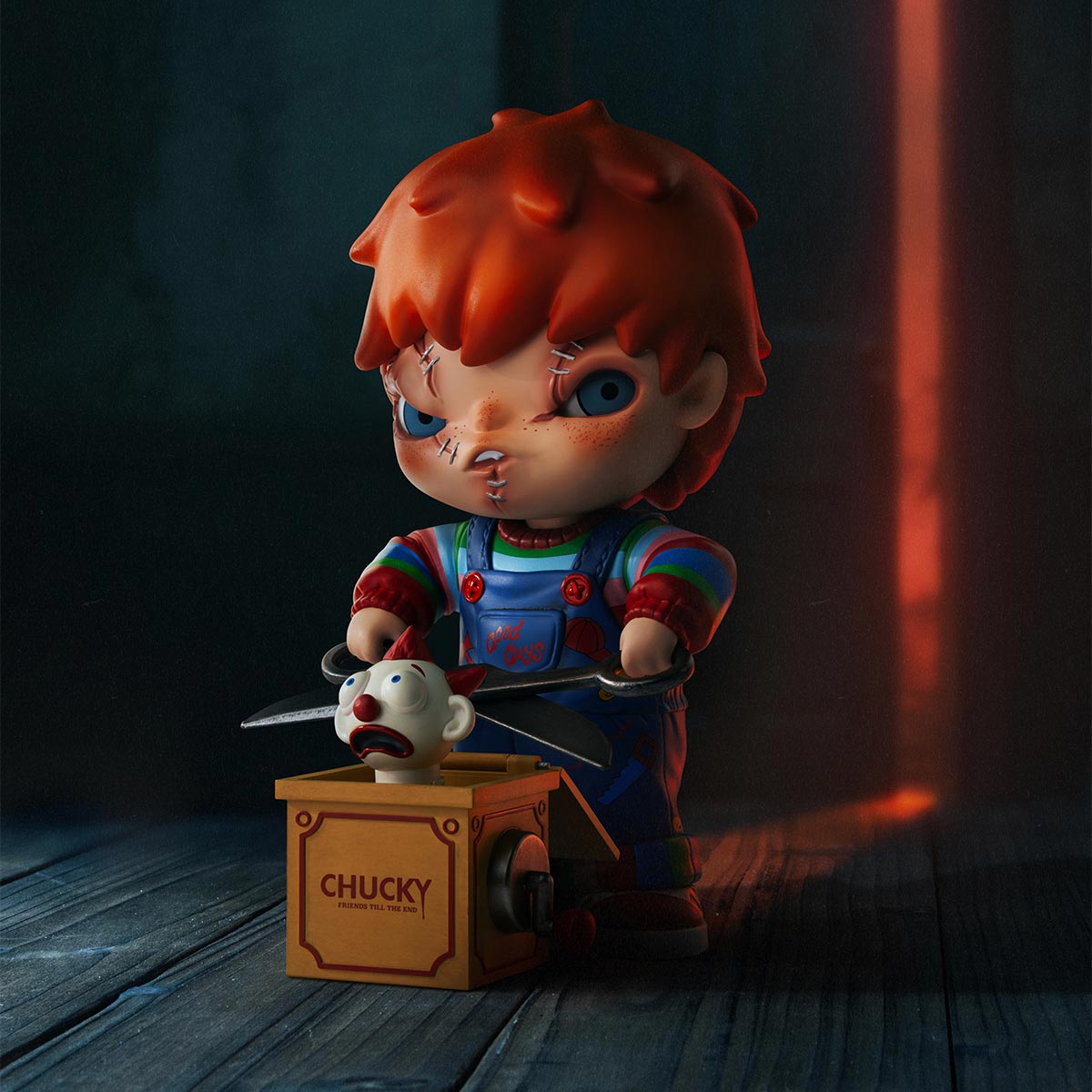 【日本未発売】　hirono チャッキー フィギュア POP mart Hirono × Child's Play Figurine - POP MART (United States)