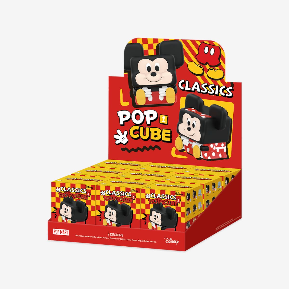 未開封 POP MART ディズニー POP CUBE1＆2 2BOXセット Disney Classics POP CUBE-1 Series Figures - POP MART (United States)